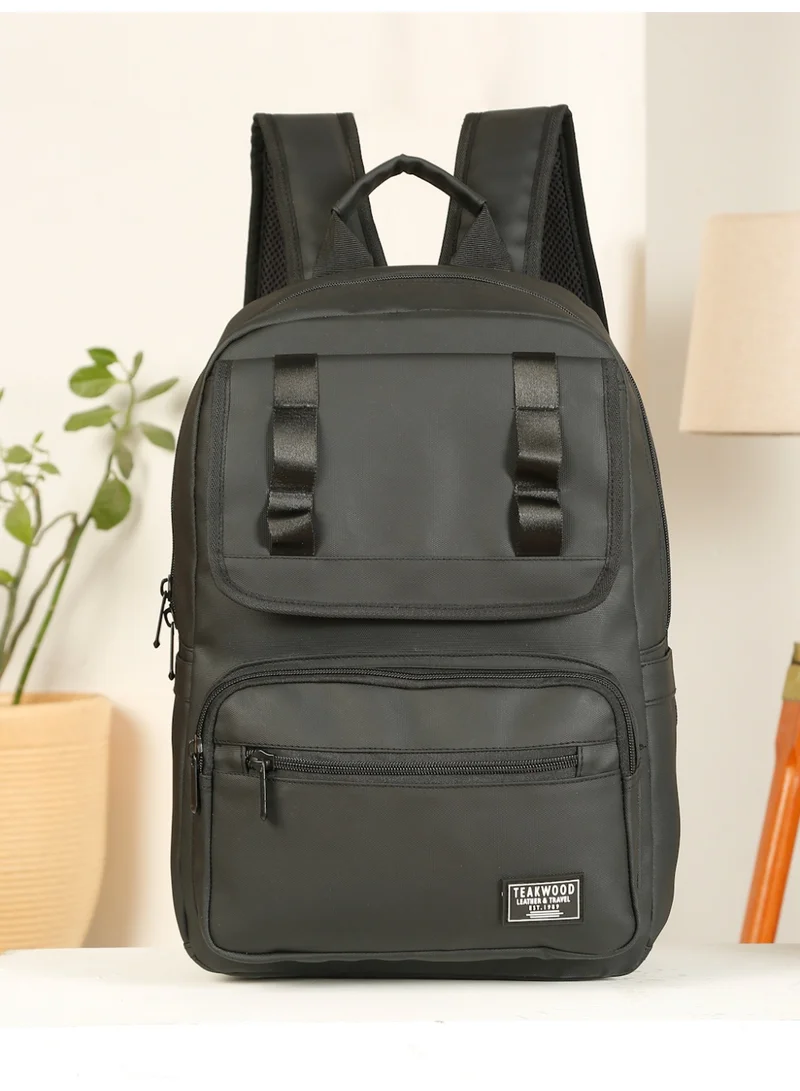 تيك وود حقيبة ظهر للابتوب مقاس 15 بوصة مزودة بسلاسل ديزي مناسبة للجنسين